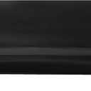 OctoRose 3 Side Zipper Full Size Waterproof Pet Friendly Faux Leather Black Futon Cover Sofa Daybed Mattress Slipcover (Fauxleather-Black, Full Size)