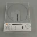 CD Player Portable Bluetooth Desktop CD Players for Home with Speakers Rechargeable Small Retro CD Player with LCD Screen Optical USB White