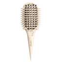Conair Curl Define Pro Hair Brush for Curly Hair, Dual-Vent Design with Continuous Grooves, Mixed Bristles for Frizz-Free Detangling, Smoothing, and Curl Definition