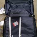 Coolife Medium Checked Luggage Hardside PC+ABS Suitcase with TSA Lock, Lightweight Rolling Carry On with Spinner Wheels(Charcoal, 24in)