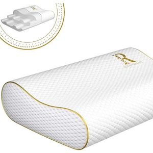 Royal Therapy Memory Foam Pillow, Queen Neck Pain Relief, Contour Cervical Pillow, for Neck and Shoulder Pain, Side, Back and Stomach Sleeper (Queen 24 x 14 x 5")