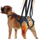 Dog Sling for Medium Dogs, Back Leg Support Harness for Mobility Assistance, Helps Support Dogs with Joint Issues, Walking Aid with Reflective Material, Size M