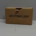 YEGUO 33ft 400 LED Icicle Lights Outdoor, 80 Drops Icicle Christmas Lights Connectable, 8 Modes White Icicle String Lights with Timer Memory Indoor