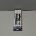 Wahl Micro Groomsman Battery Personal Trimmer for Hygienic Grooming with Rinseable, Interchangeable Heads for Eyebrows, Neckline, Nose, Ears, & Other Detailing - 05640-600 (4 Piece Set)