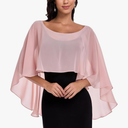 Sheer Shawls and Wraps for Evening Dresses Chiffon Capes for Women Soft Wedding Cover Up