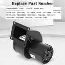 Blower Motor Replace 1TDP7 for Dayton 6FHX8, 4C446, 1TDP7A, 4C005, Fasco A166, 7021-3469, 7021-7788 Outdoor Wood Furnace Boiler Blower Fan