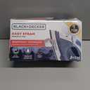 BLACK+DECKER Easy Steam Compact Iron for Clothes, Automatic Shutoff, Nonstick Plate, Light Weight, 1200 Watts (Standard)