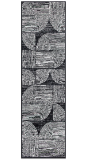 World Rug Gallery Brooklyn 2 x 7 (ft) Flatweave Multi Rectangular 
Indoor Distressed/Overdyed Bohemian/Eclectic Pet Friendly Runner rug