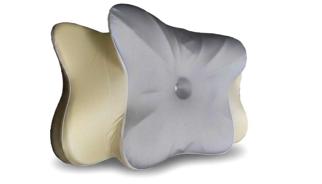 DONAMA Cervical Pillow for Neck and Shoulder, Contour Memory Foam Pillow, Ergonomic Neck Support Pillow for Side Back Stomach Sleepers with Pillowcase-Standard Size Light Gray