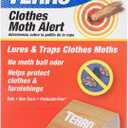 TERRO T720 Clothes Moth Alert Traps - 2 Non-Toxic, Safe Clothes Moth Traps