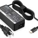 Charger Compatible with Lenovo Laptop Computer 65W USB C Fast Power Adapter