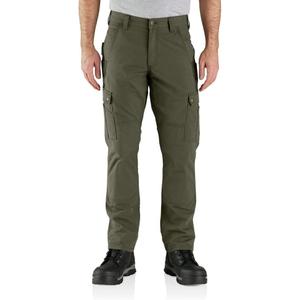 Carhartt Men's 105461 Rugged Flex Relaxed Fit Ripstop Cargo Work Pant, 36x32