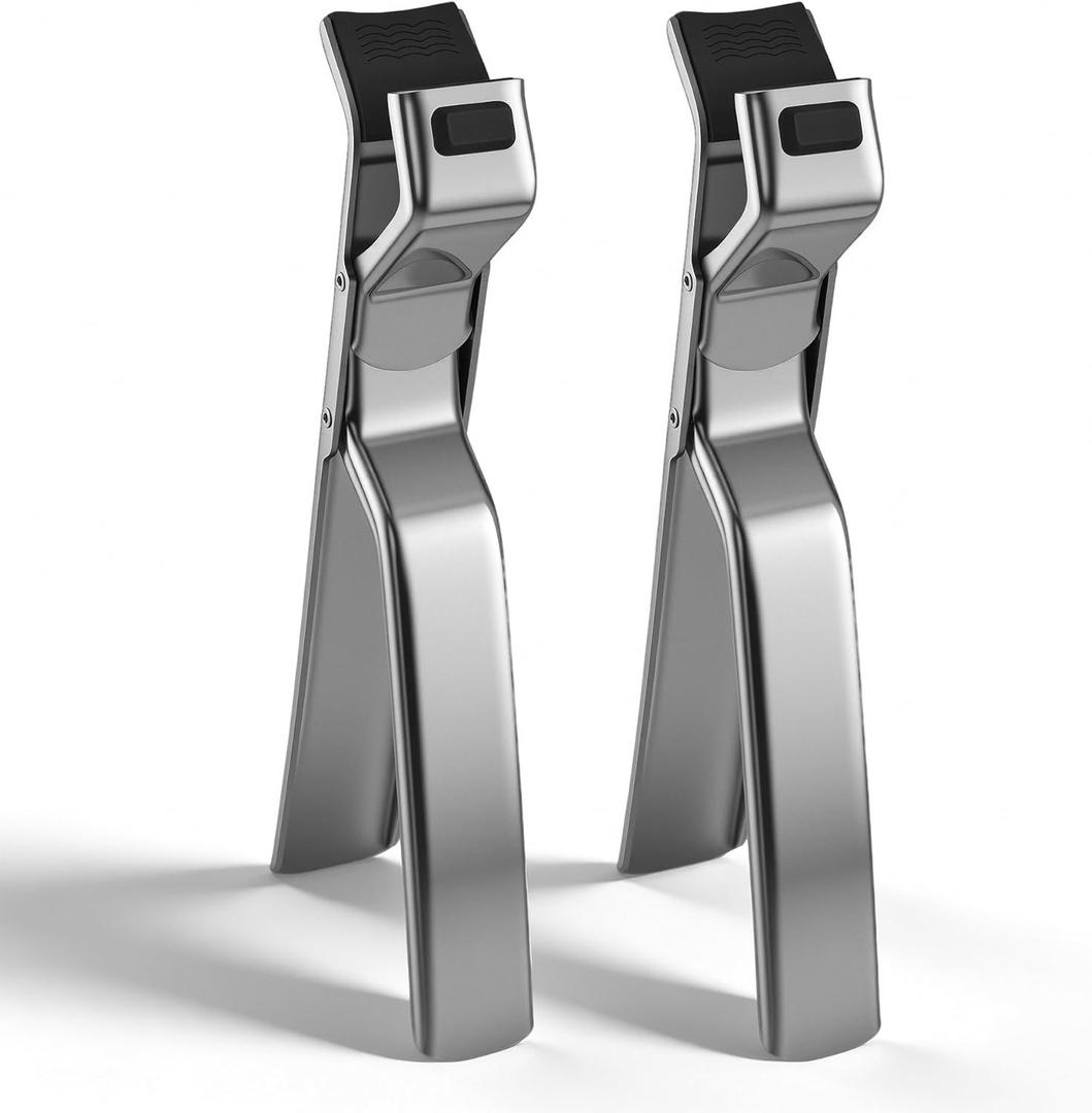 2Pcs Hot Plate Grippers, Anti Scald Plate Gripper, Hot Plate Grabber Tool for Oven, Microwave, Air Fryer, Steamer, Pots & Bowls, Pizza Pan