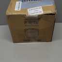 Ceramic Rustic Vase for Home Decor, 5.8 Inch Terracotta with Handles, Vintage Decorative for Flowers, Plants, Living Room, Table, Thanksgiving - Black Bronze