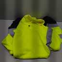 SKSAFETY Hi Vis Work Safety hoodie for Men - Class 3 High Visibility Reflective Hoodie Jacket, High Vis Pullover Hoodie with Black Bottom, Construction Sweatshirts with Pockets Size 2XL