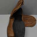 IUV Cowboy Boots For Men Wide Foot Square Toe Western Boots with Classic Embroidered Durable Slip on Boots 10.5