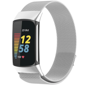 WITHit Stainless Steel Mesh Band for Fitbit Charge 5