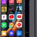 144GB MP3 Player with Bluetooth and WiFi, 4" Full Color Touch Screen MP4 Music Player with Parental Control, Spotify,Pandora,YouTube, Android Mainstrem Media MP4 Music Player for Kids up to 1TB,Black