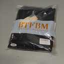 BTFBM Casual Fall Tops for Women 2025 Long Sleeves Solid Shirts Crew Neck Loose Fit Work T Shirt (Black, XXL)