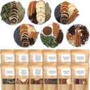 Siifert 12 Pack Winter Stovetop Potpourri Simmer Pot Kit Dried Orange Slices Cinnamon Stick Air Freshener Sachet Ingredients Bowl Filler Decor for Holiday Fragrance Housewarming Gift