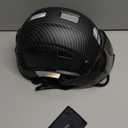 GREEN DEVIL Safety Hard Hat with Tinted & Clear Visor Vented Construction Helmet Cascos de Construccion ABS Work hardhats for Men (Matte Black with Clear built-in visor and Smoke outside Visor), One Size