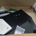 tinge Lira Premium Fabric Dresser - Solid Wooden Frame, 4 Spacious Sag-Proof Drawers with Sleek Metal Handles - Sleek & Durable Storage Solution for Your Home (Black) (11.8"D x 23.4"W x 36.5"H (4 Drawers))