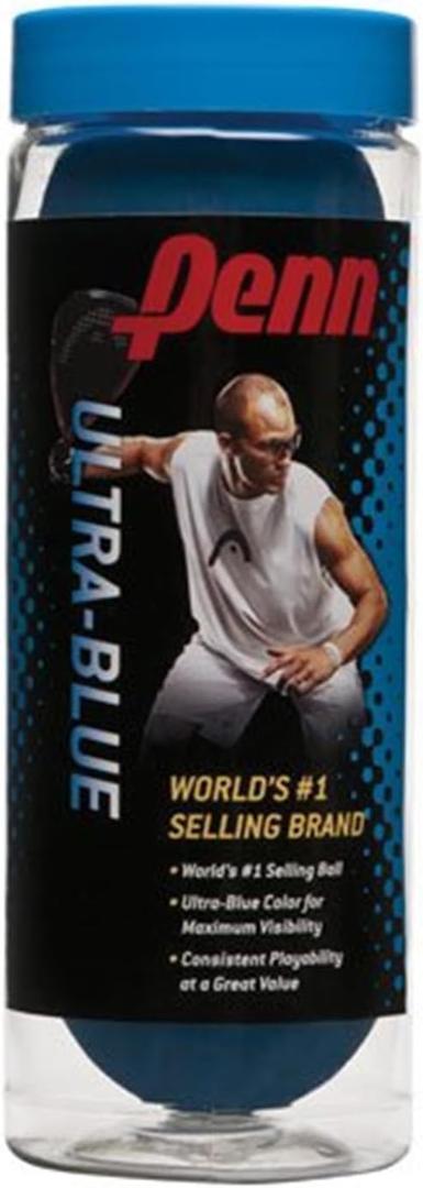 Penn Ultra-Blue Racquetball (3 Ball Can)