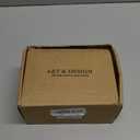 Yanxia Set of 12 -Sleek 5" Center to Center Brushed Brass Cabinet Handles - Modern and Minimalist Hardware for Stylish Home Enhancement