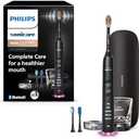 Philips Sonicare DiamondClean Smart 9500 Electric Toothbrush, Sonic Toothbrush with App, Pressure Sensor, Brush Head Detection, 5 Brushing Modes and 3 Intensity Levels, Black, Model HX9923/11