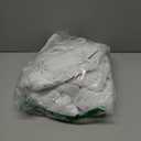 Seematn 6 Pcs Christmas Stockings with 6 Pcs Stocking Holders Set 20 Inch White Faux Fur Xmas Stockings Embroidered Snowflake Xmas Stocking Large Family Holiday Fireplace Hanging Decor(Silver,Cute)