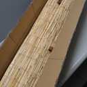 DoubleFill 2 Pcs Bamboo Shades Outdoor Reed Roll up Blinds 48" W x 72" H Blackout Sunshade Cordless Bamboo Blinds for Home Porch, Patio & Windows Decor Shutters Sunlight Privacy Screen(Natural)