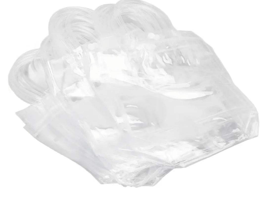 Clear Plastic Gift Bags, 30Pcs Transparent Plastic Gift Bags Waterproof for Birthday for Party