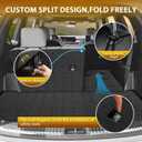 Powerty Floor Mats for 2020-2025 Kia Telluride 7/8 Passenger Car Mats Accessories, All Weather TPE Custom 2-in-1 Cargo Liner Seat Back Covers Protectors Replacement (Floor Mat + 2-in-1 Trunk Mat)