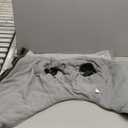 SUNFURA Dog Coat, XXL Dog Jacket Winter with Harness Built in, Waterproof Pet Snow Jacket with Furry Collar for Chilly Day, Reflective Fleece Snowsuit for Extra Large Dogs, Army Green 2XL