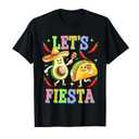 Let's Fiesta Shirt Mexican Men Women Kids Cinco De Mayo T-Shirt M