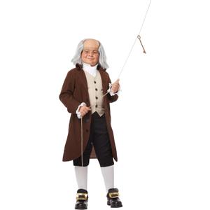 Boys Benjamin Franklin Costume (Medium)