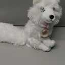 Arctic Fox Stuffed Animal, Gifts for Kids, Wild Onez Zoo Animals, Arctic Fox Plush Toy 12 inches