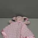 Pro Goleem Loveys for Babies Bunny Security Blanket Baby Girl Gifts Newborn Soft Pink Lovie for Infant and Toddler Snuggle Toy Stuffed Animal, Pink 16 Inch