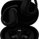 Open Ear Headphones Bluetooth 5.4: 50H Playtime Wireless Earbuds, 16.2mm Drivers, IPX6 Waterproof, LED Display, Comfort Fit for Running, Cycling, Workouts (Graphite)