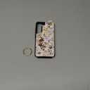 Petitian for Samsung Galaxy A16 5G Case with Wallet - Women Girls Cute Girly Aesthetic Unique Design Leather Credit Card Holder Cardholder Stand Wristband for Galaxy A16 5G, Vin Flower