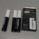 Coogert 3Pcs White Jumbo Poster Markers, 15MM Thick Permanent Acrylic Graffiti Markers, Wide Tip Paint Marker for Canvas, Posters Board, Fabric, Window, Glass, Wood, Teachers,Banner painting supplies