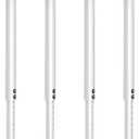 Adjustable Table Legs,Metal Adjustable Height Desk Legs,Adjustable Furniture Legs for Table Computer Desk Dining Table Office Desk(White) (4 pcs 22" -35.5")