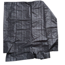 Black Bathroom Curtain 72x68