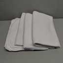 Microfiber Waffle Hand Towels, 4 Pieces, Soft, Absorbent, Fast Drying, Lint Free 430 GSM (White)