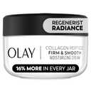 Olay Regenerist Radiance Collagen Peptide Face Moisturizer: Firm & Smooth Cream - Fragrance-Free, Hydrating, Firming, Anti-Aging & Anti-Wrinkle - 2 Oz