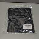 LYANER Women's Scoop Neck Sleeveless Ruched Spaghetti Strap Pleated Slim Fit Sexy Cami (Black, S)