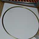 TokeShimi Brushed Gold Round Mirror 24 Inch Gold Round Vanity Bathroom Mirror for Wall Aluminum Alloy Matte Metal Frame Modern Gold Circle Mirror Fit in Minimalist Multi Style Home Decor