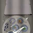 The Dreidel Company Classic Seder Plate Disposable Passover Seder Plate, 10-Pack Deluxe Quality Plastic 10" Disposable Plates