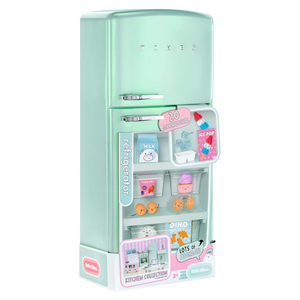 Little Tikes Sweet Spaces Kitchen Refrigerator – Sea Foam, Play Kitchen, Ages 3+