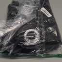 NICETOWN Pitch Black Solid Thermal Insulated Grommet Blackout Curtains/Drapes for Bedroom Window (2 Panels, 42 inches Wide by 63 inches Long, Black)